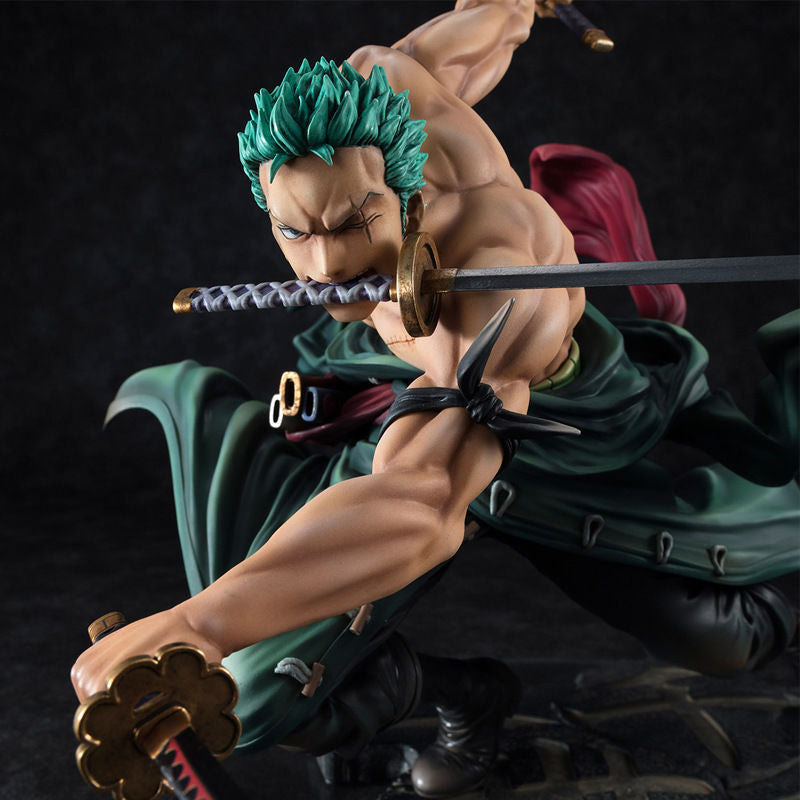 One Piece Action Figure Three-Knife Fighting Skill Roronoa Zoro