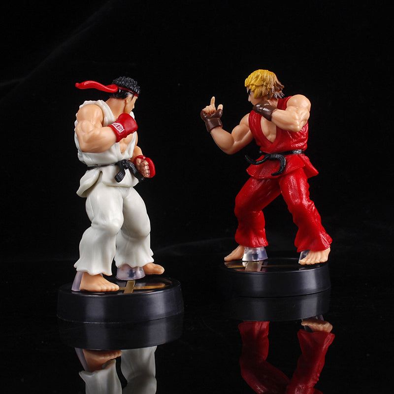 2 pcs Street Fighter Fighting Game Action Figure – Premium Articulated Collectible