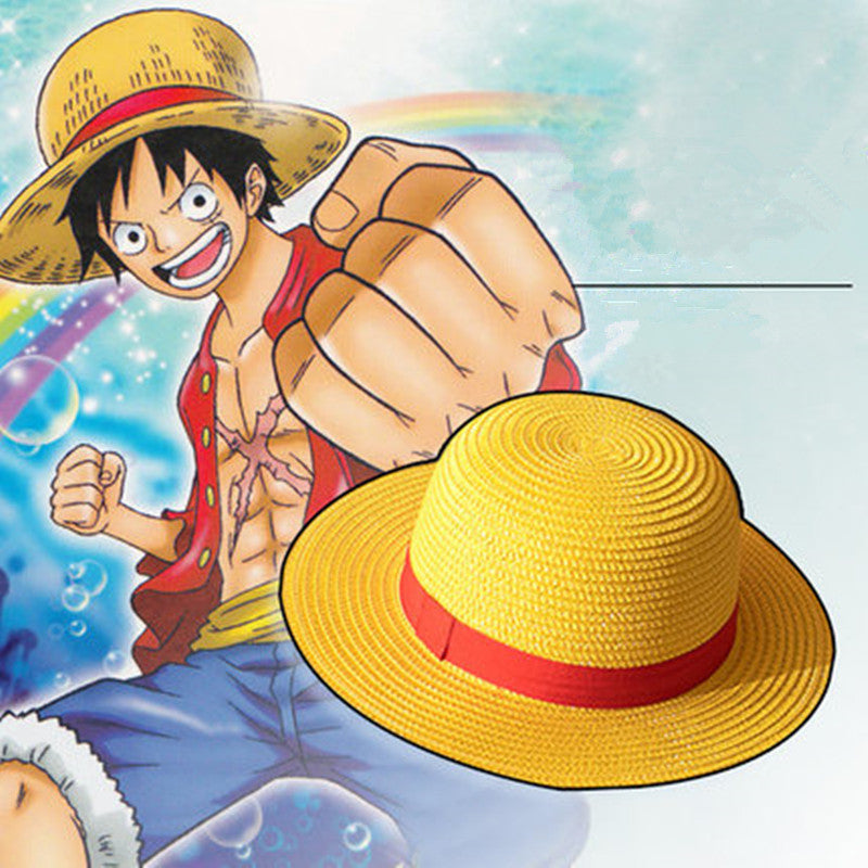 Anime Monkey D.Luffy Straw Hat Cosplay