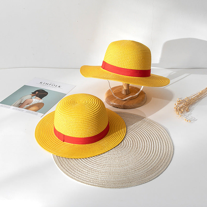Anime Monkey D.Luffy Straw Hat Cosplay