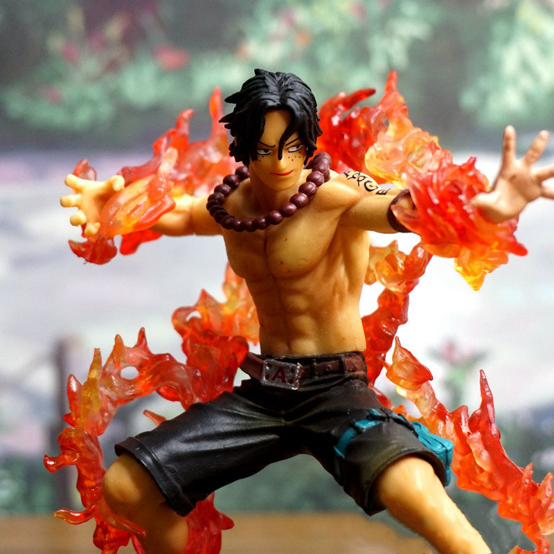 One Piece Portgas D Ace Battle Fire Action Figures