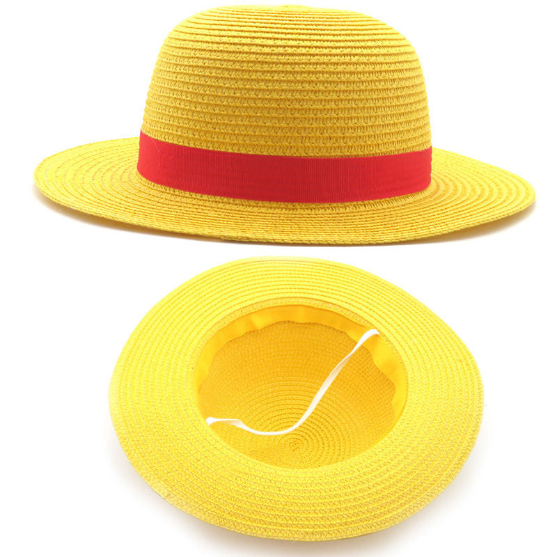 Anime Monkey D.Luffy Straw Hat Cosplay
