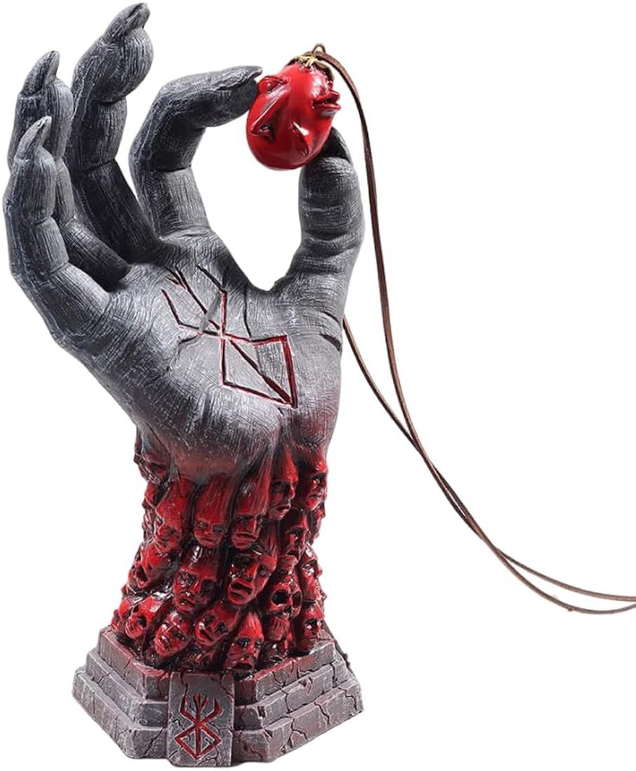 Berserk God Hand Statue | Brand of Sacrifice Hand Collectible 25cm Dark Fantasy Manga Decor | Geekzillaa