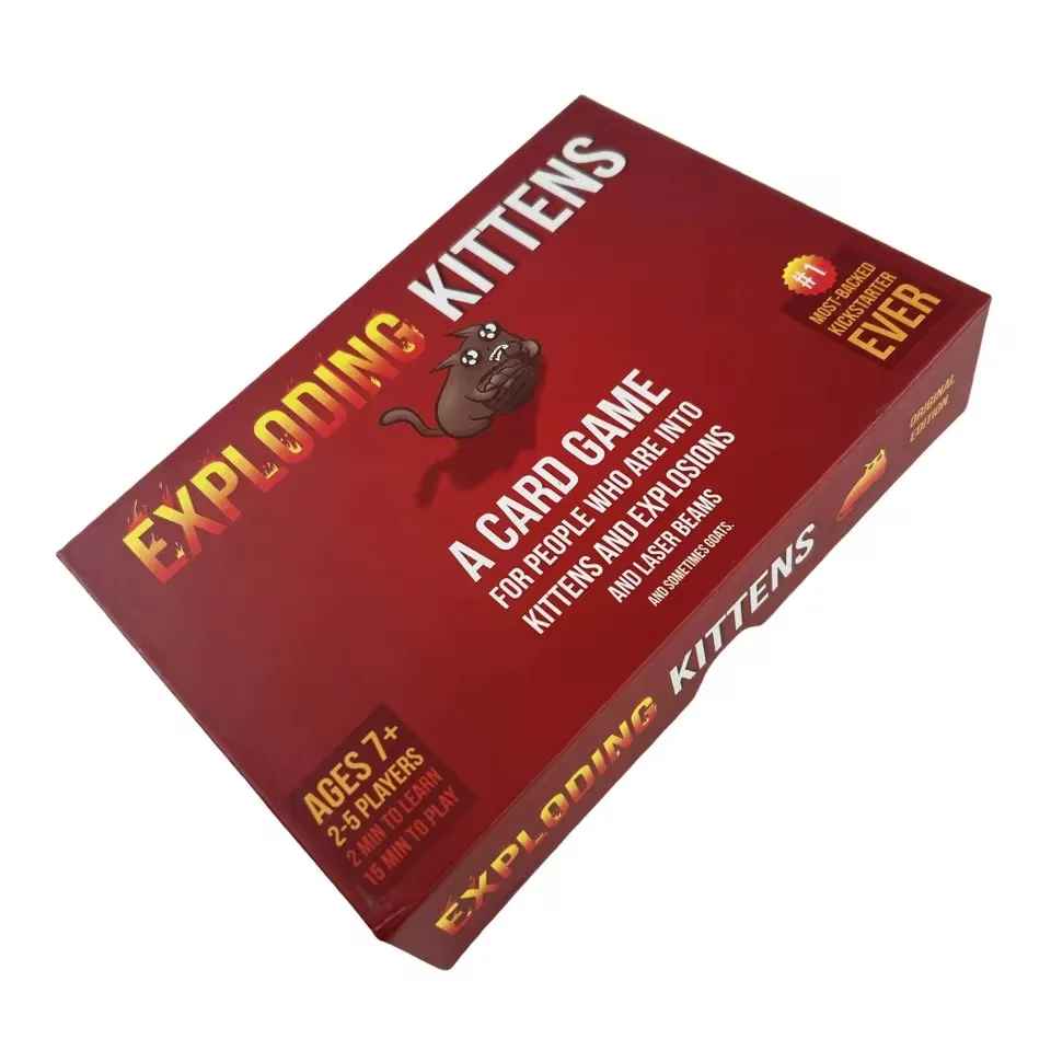 Zombie Kittens Card Game – Fun Family Card Game for Kids, Teens & Adults (2–5 Players)
