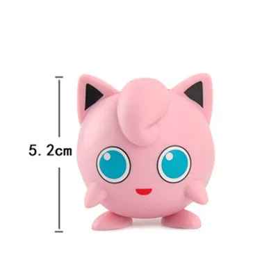 8cm Pokémon Anime Figures with box – Pikachu, Charmander, Squirtle, Bulbasaur & Psyduck Action Model