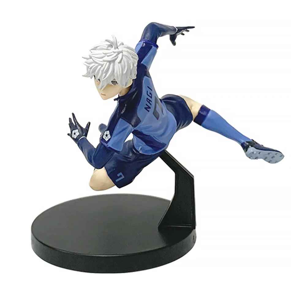 Blue Lock Top Strikers Figure Set: Isagi, Nagi, & Rin Action Figures