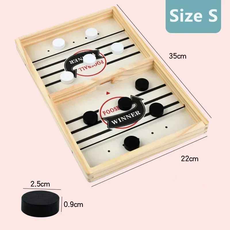 Foosball Winner Games Table – Multi-Game Interactive Toy for Kids & Adults