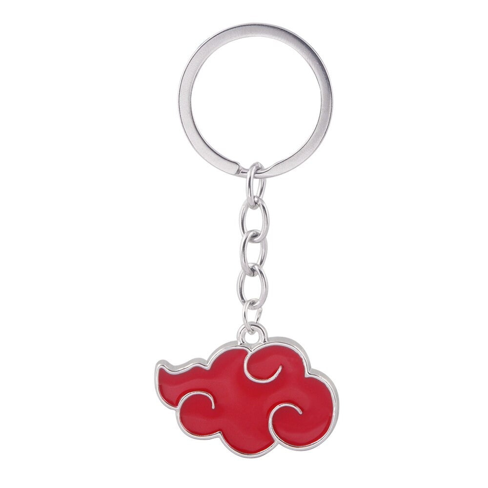 Anime Keychain Red Cloud Ninja Kunai