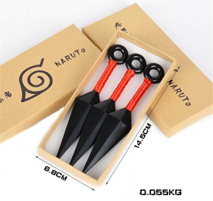 3pcs/set Anime Ninja Naruto Kunai
