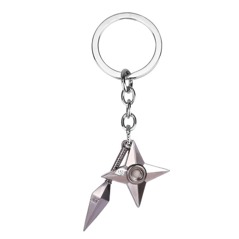 Anime Keychain Red Cloud Ninja Kunai