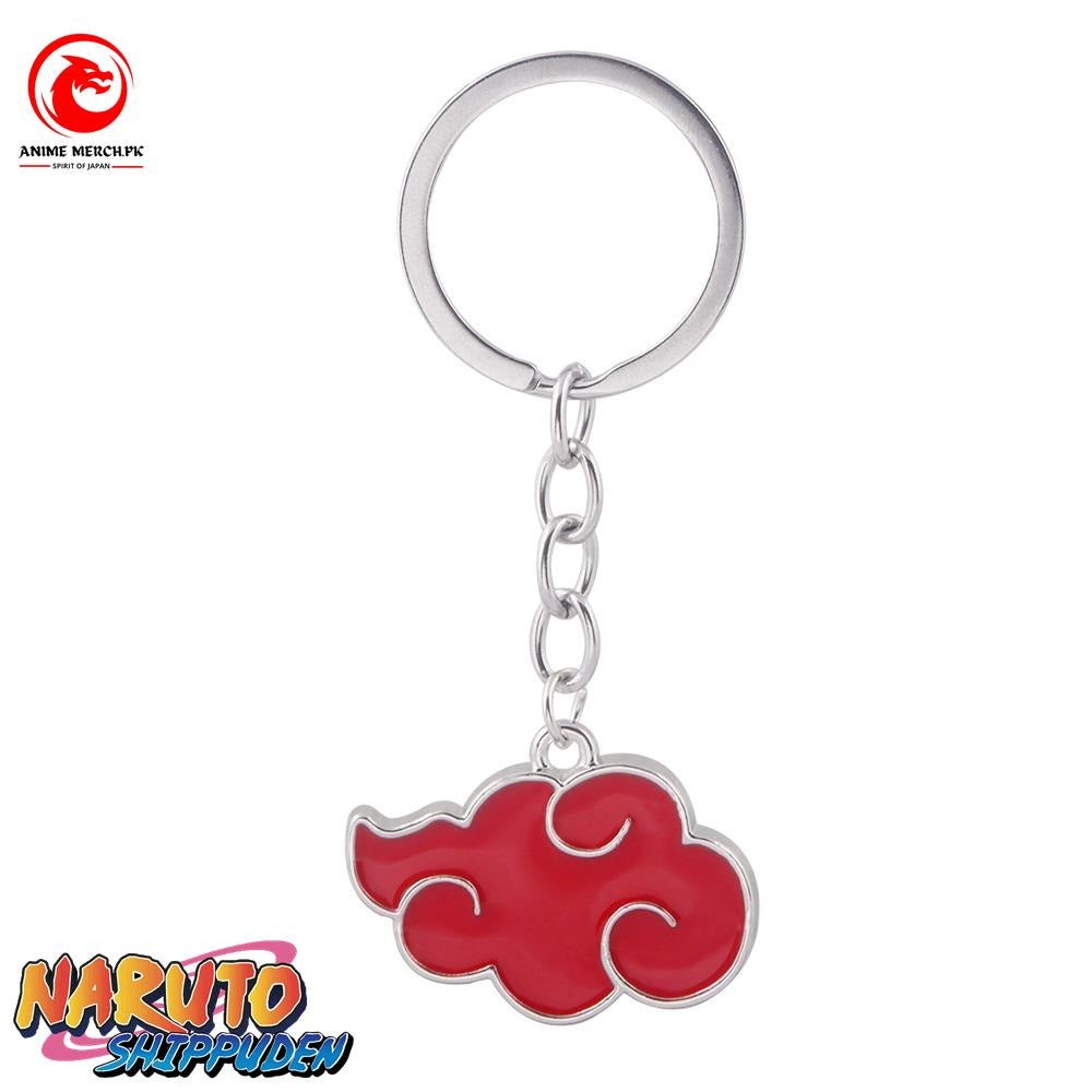Anime Keychain Red Cloud Ninja Kunai