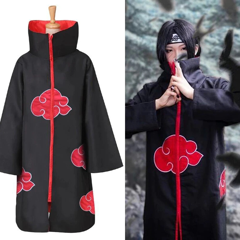 Akatsuki Cosplay Costume Cloak