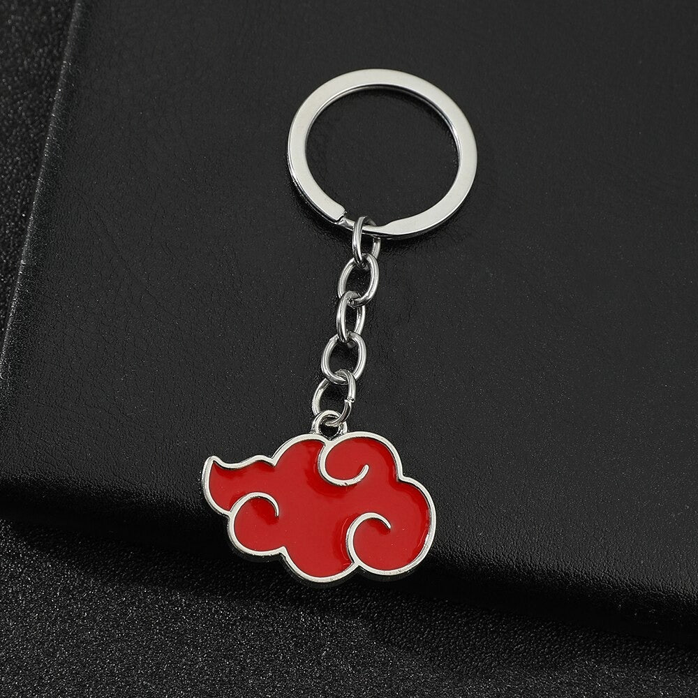 Anime Keychain Red Cloud Ninja Kunai