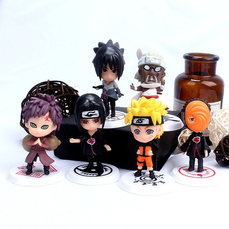 6pcs Anime Naruto Action Figure