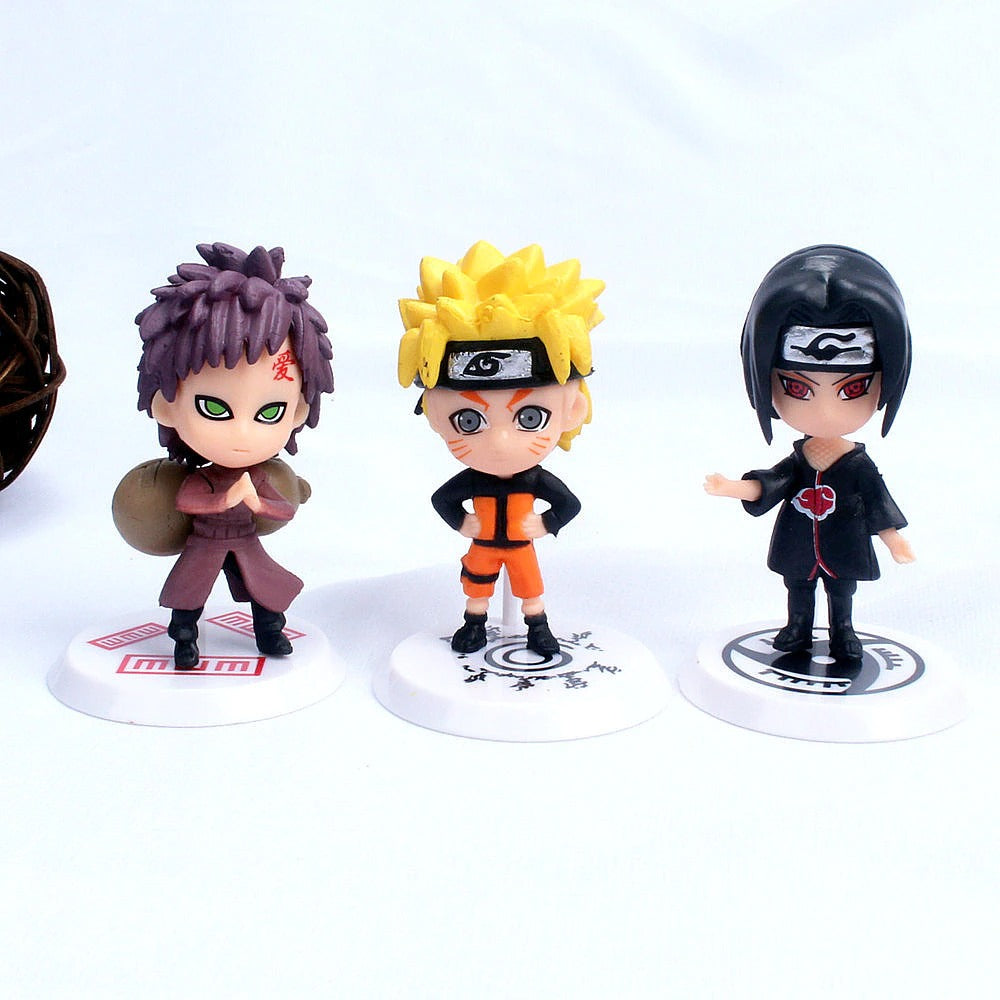 6pcs Anime Naruto Action Figure