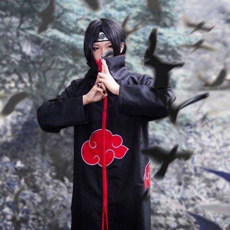 Akatsuki Cosplay Costume Cloak