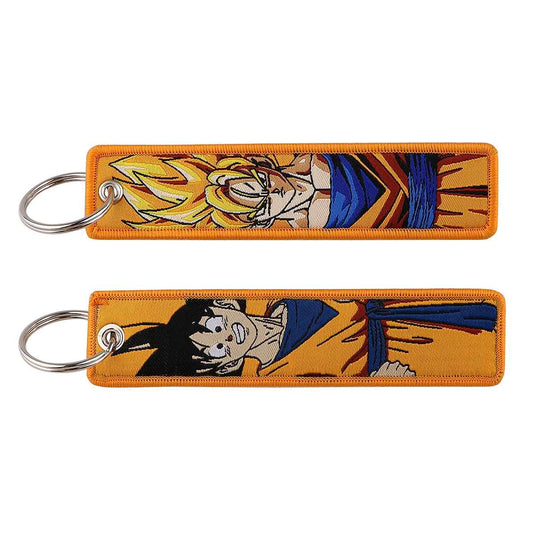 Dragon Ball Z "Goku" Embroidered Cloth Keychain