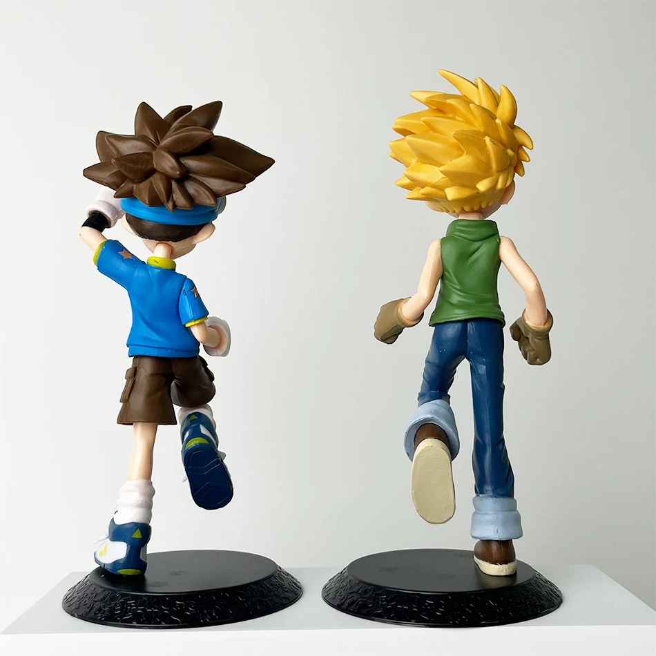 Digimon Adventure Figures | Tai & Agumon, Matt & Gabumon Statue Set | Classic Anime Collectibles | Geekzillaa