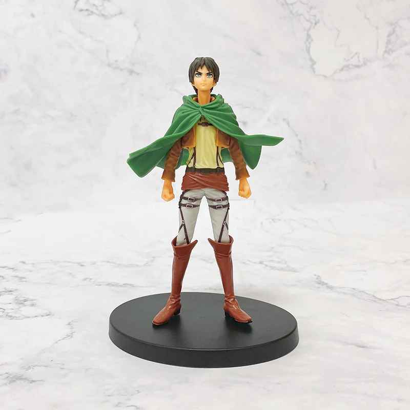 Eren Yeager Figure | Attack on Titan Survey Corps Statue Anime Collectible | Geekzillaa