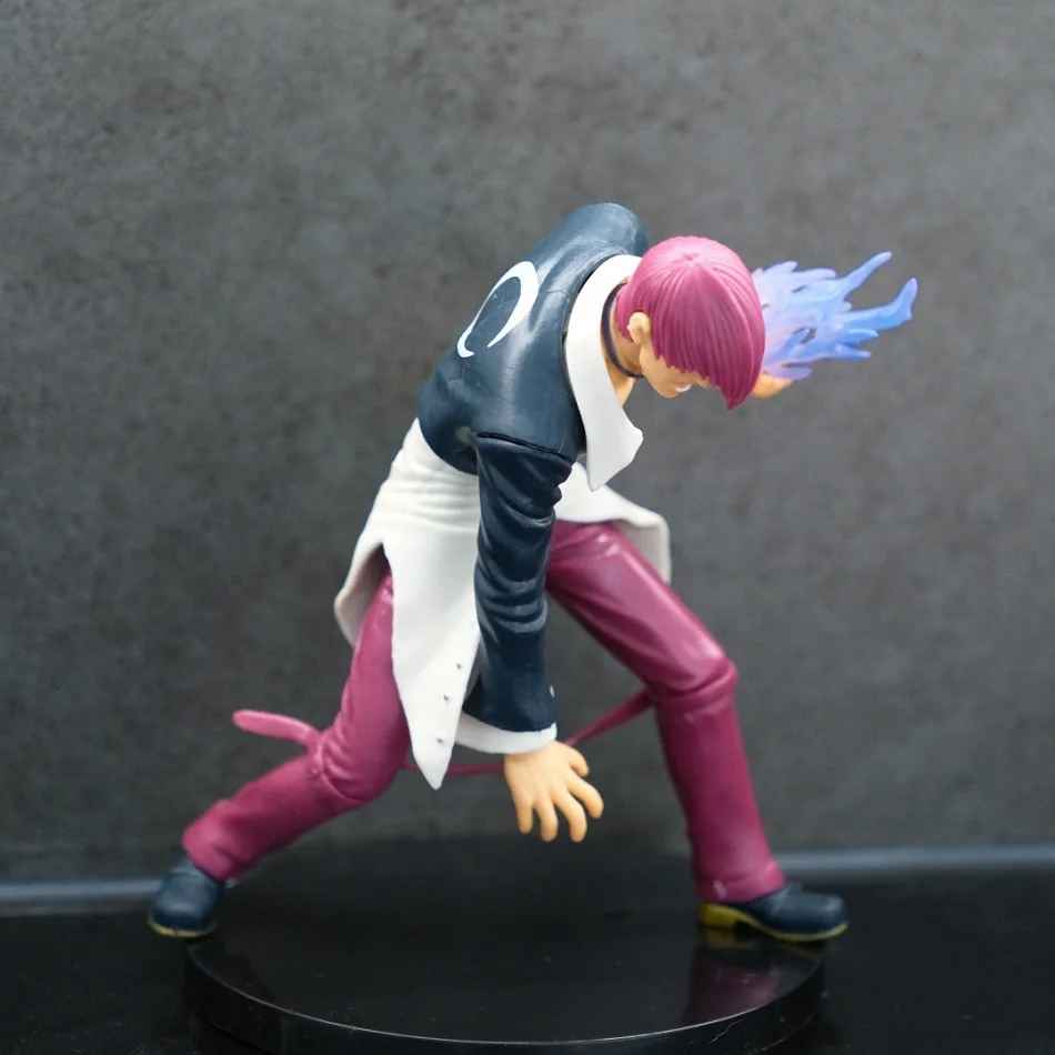 King of Fighters Figure Set | Kyo Kusanagi & Iori Yagami Statue Gaming Collectible KOF Merch | Geekzillaa