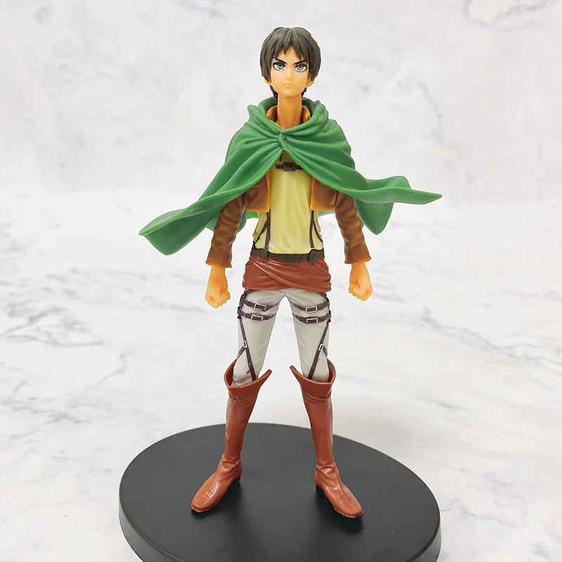 Eren Yeager Figure | Attack on Titan Survey Corps Statue Anime Collectible | Geekzillaa