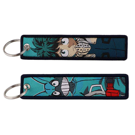 My Hero Academia "UA Elite" Embroidered Keychain Set
