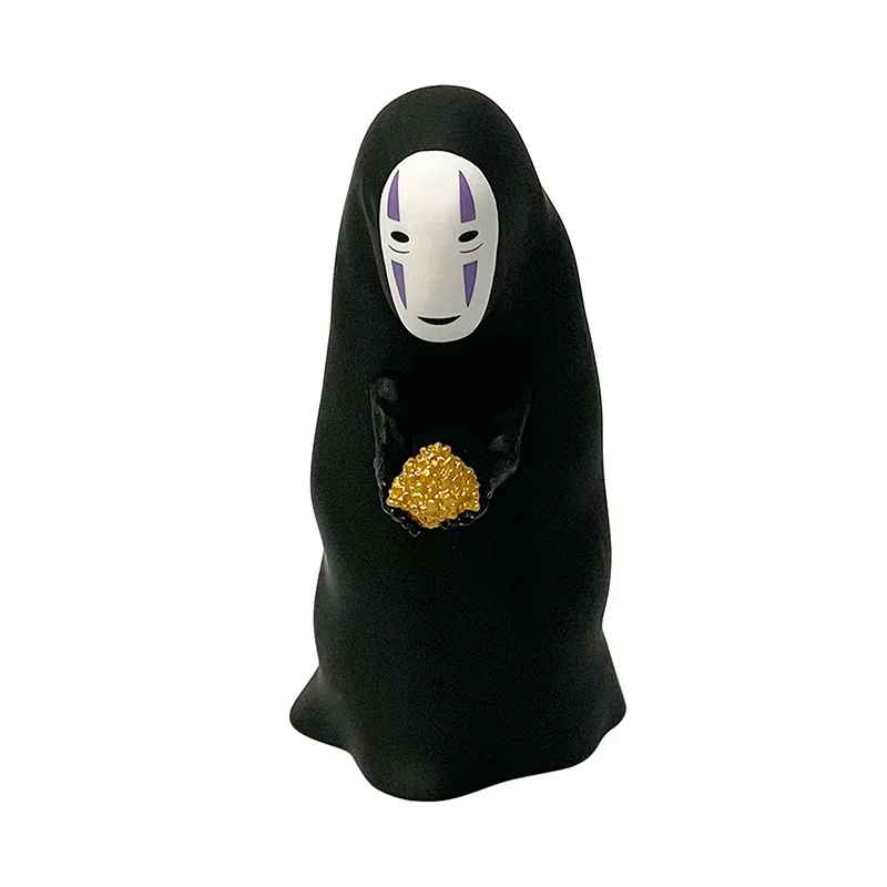 Spirited Away Figure Set | Chihiro & No-Face (Kaonashi) Statue Studio Ghibli Anime Collectible | Geekzillaa