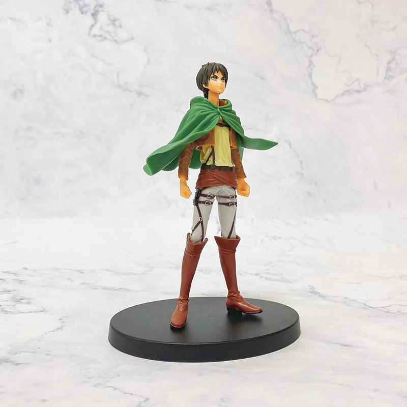 Eren Yeager Figure | Attack on Titan Survey Corps Statue Anime Collectible | Geekzillaa