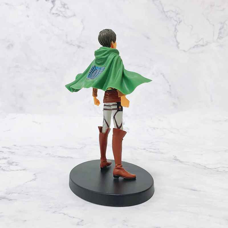Eren Yeager Figure | Attack on Titan Survey Corps Statue Anime Collectible | Geekzillaa