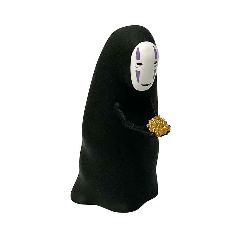 Spirited Away Figure Set | Chihiro & No-Face (Kaonashi) Statue Studio Ghibli Anime Collectible | Geekzillaa