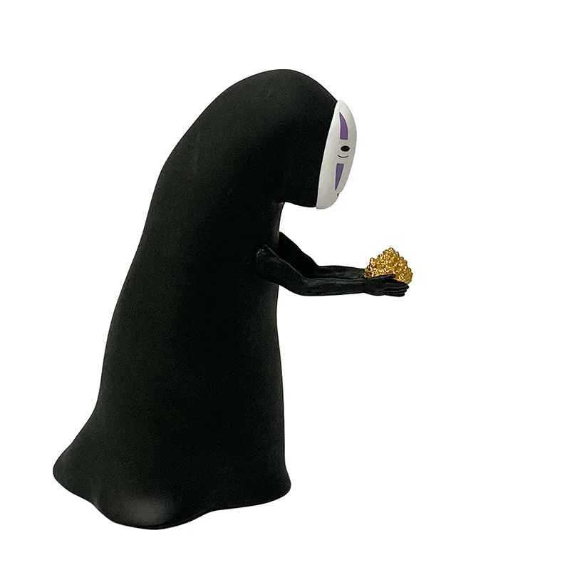 Spirited Away Figure Set | Chihiro & No-Face (Kaonashi) Statue Studio Ghibli Anime Collectible | Geekzillaa