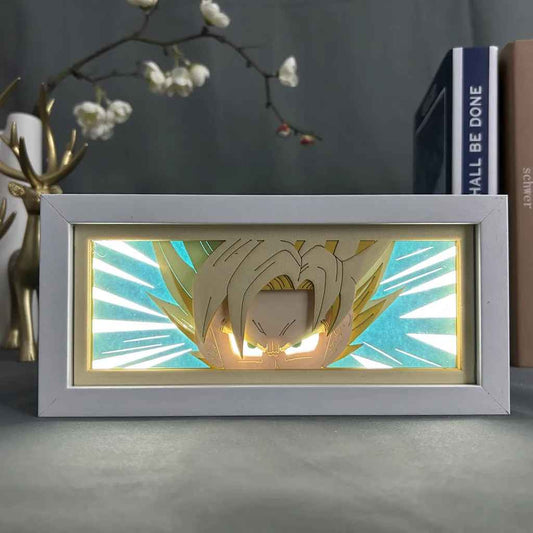 Goku "Ultimate Spirit Bomb" Multi-Layered RGB Light Box