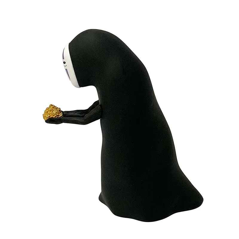 Spirited Away Figure Set | Chihiro & No-Face (Kaonashi) Statue Studio Ghibli Anime Collectible | Geekzillaa