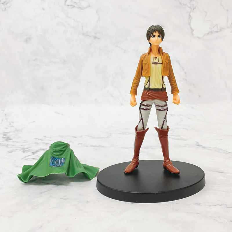 Eren Yeager Figure | Attack on Titan Survey Corps Statue Anime Collectible | Geekzillaa