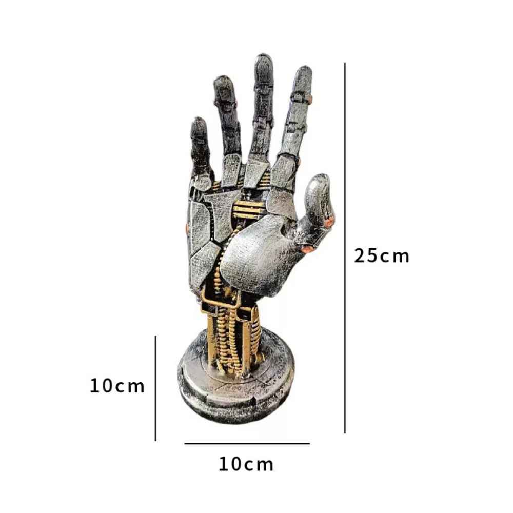 Futuristic Punk Robotic Arm Stand – 25cm Decorative Headphone & Controller Holder