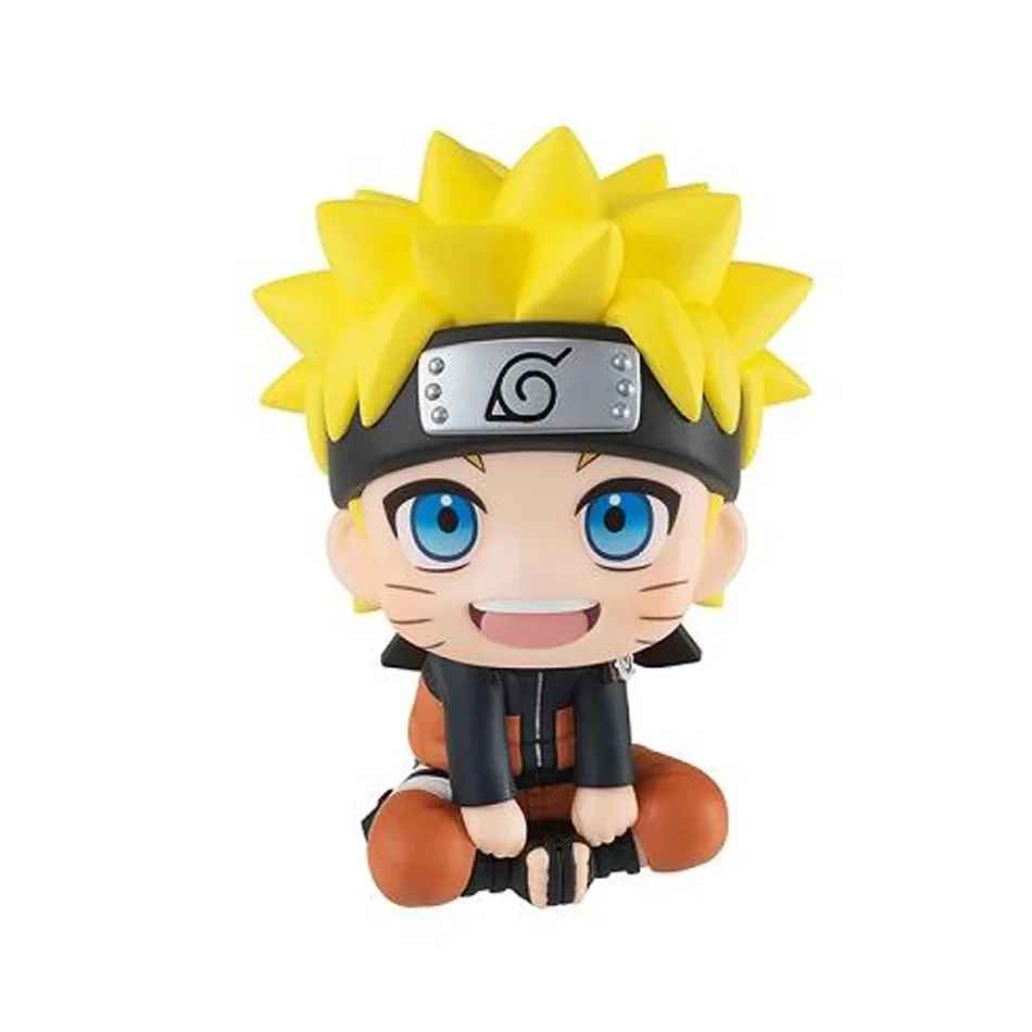 Naruto and Kakashi Chibi Figure Set | Team 7 Mini Statue Bundle Naruto Shippuden Anime Collectible | Geekzillaa