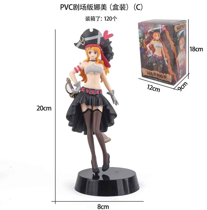 Nami Pirate Style Figure – Elegant One Piece Collectible