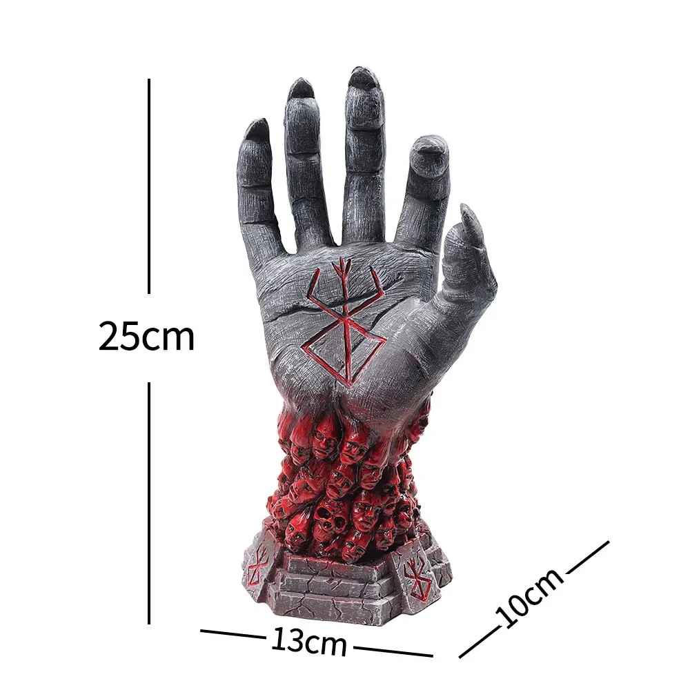 Berserk God Hand Statue | Brand of Sacrifice Hand Collectible 25cm Dark Fantasy Manga Decor | Geekzillaa
