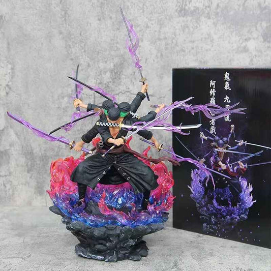 Roronoa Zoro Asura Form Figure – One Piece Nine Sword Style Action Collectible