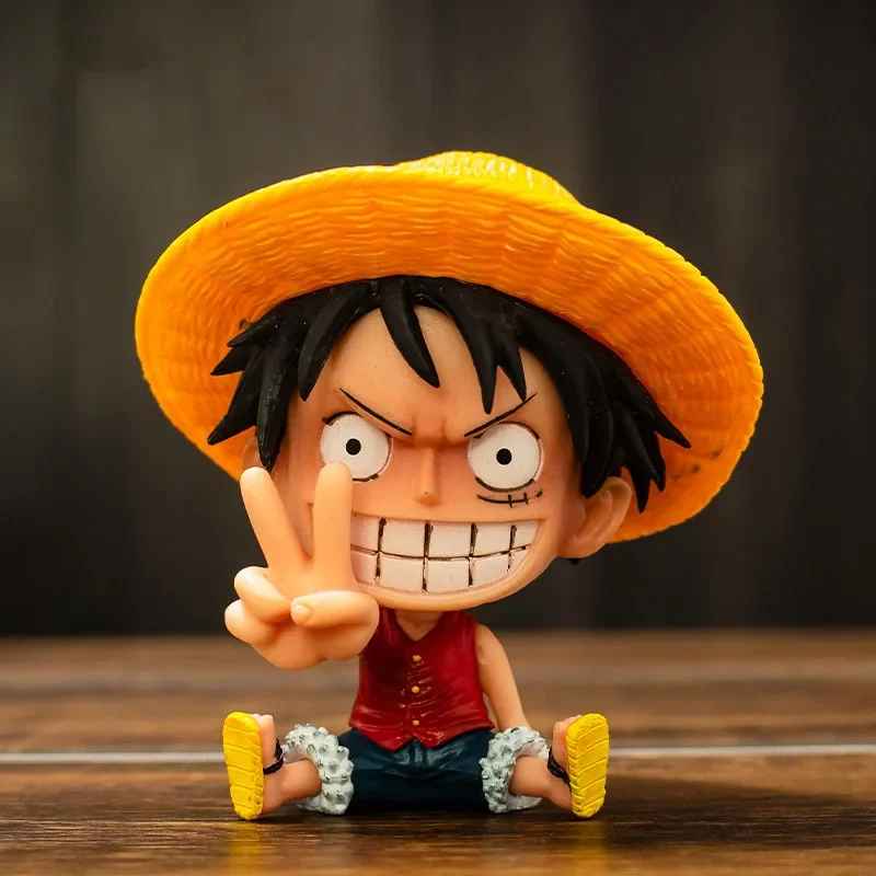 🏴‍☠️ One Piece Chibi Figure Set – Doflamingo & Luffy