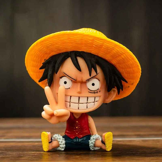 🏴‍☠️ One Piece Chibi Figure Set – Doflamingo & Luffy