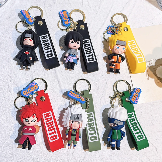 Hatake Kakashi Uzumaki Narutos Uchiha Sasuke  Keychains