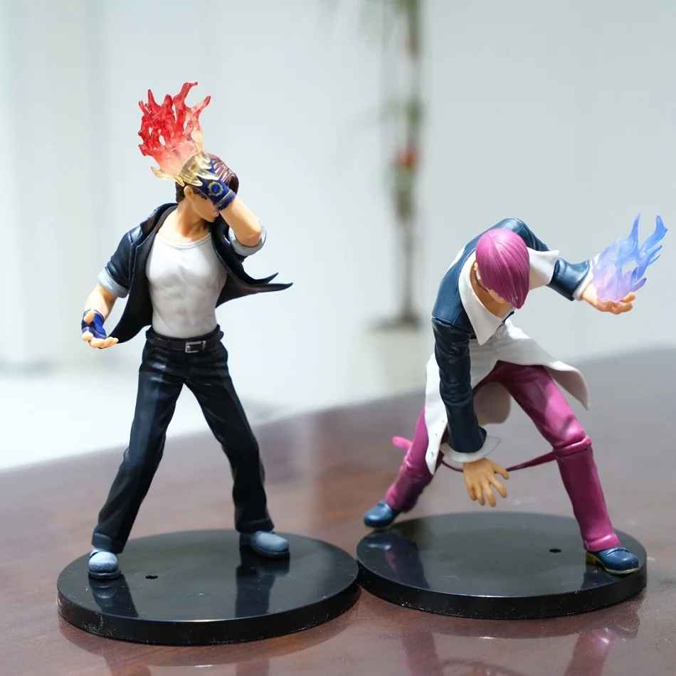 The King of Fighters Kyo Kusanagi and Iori Yagami figure set gaming collectible statues
