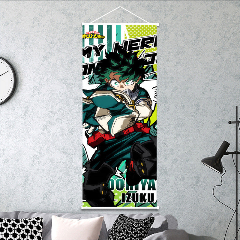 💥 My Hero Academia Wall Scroll – Izuku Midoriya “Deku”