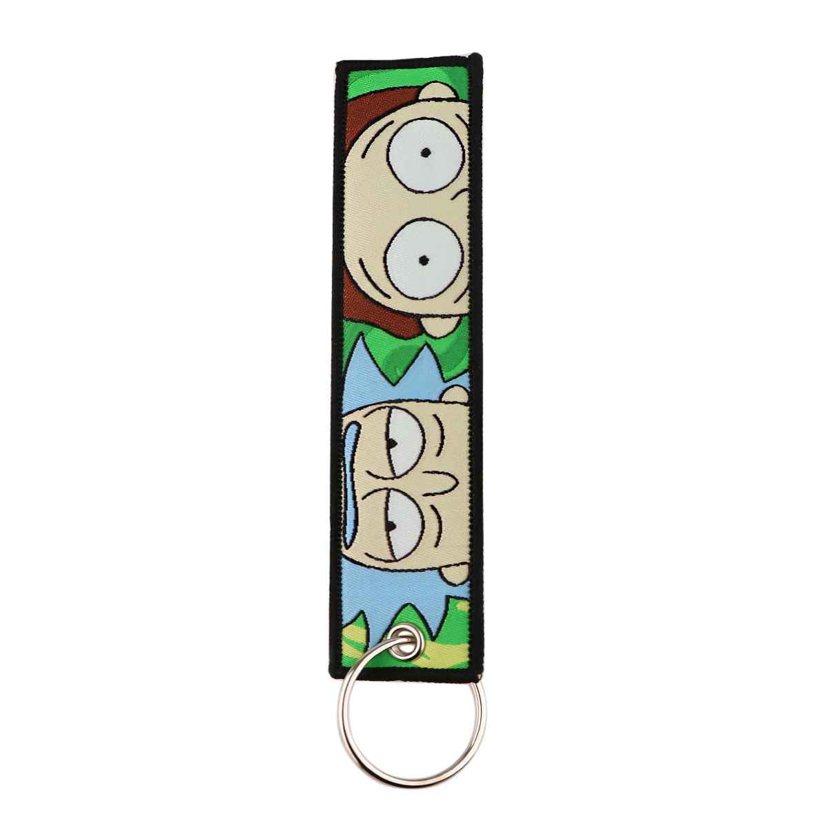 Rick and Morty "Multiverse Portal" Embroidered Keychain