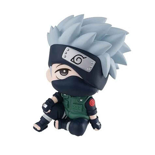 Naruto and Kakashi Chibi Figure Set | Team 7 Mini Statue Bundle Naruto Shippuden Anime Collectible | Geekzillaa