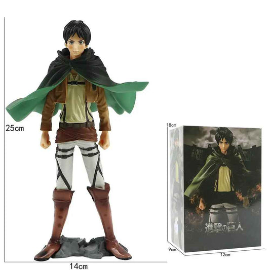 Eren Yeager Figure 25cm | Master Stars Piece Attack on Titan Statue Premium Survey Corps Collectible | Geekzillaa