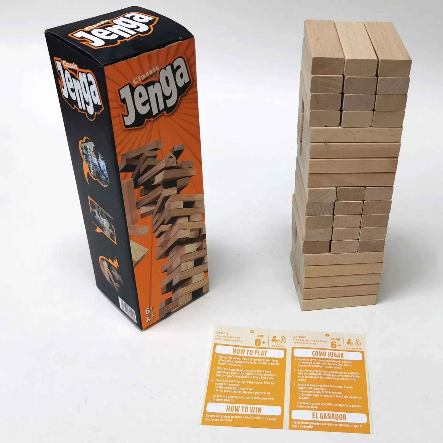 Jenga Game – Original Premium Wooden Stacking Puzzle
