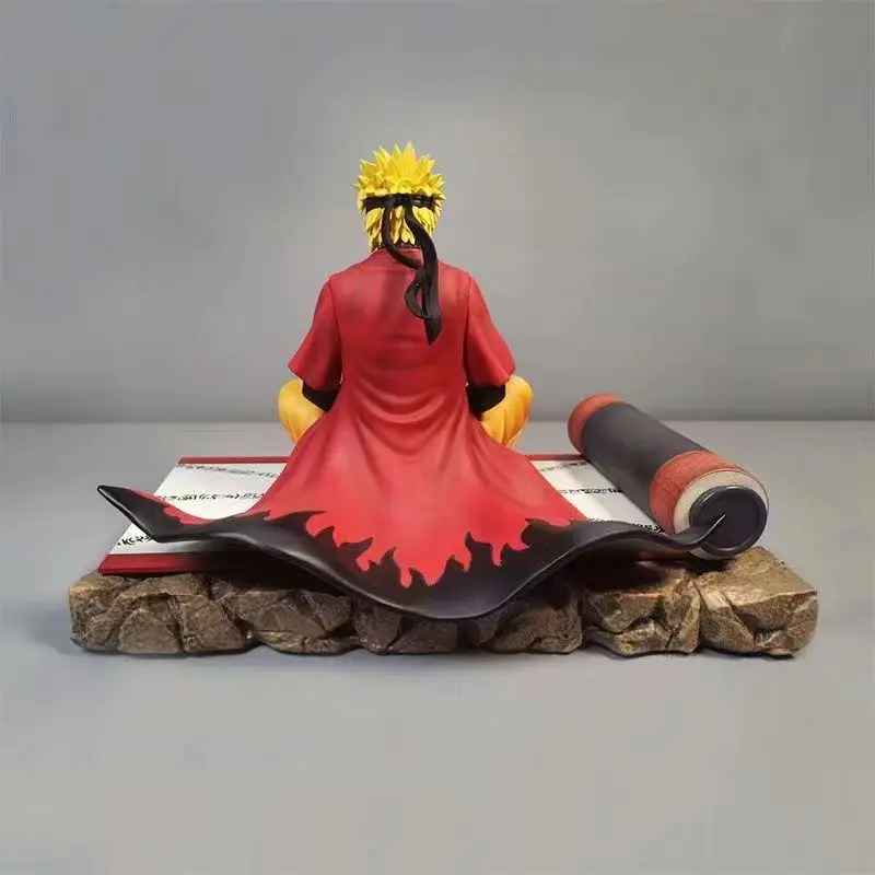 Naruto Uzumaki Sage Mode Figure | Seated Sage Transformation Statue | Naruto Shippuden Collectible | Geekzillaa