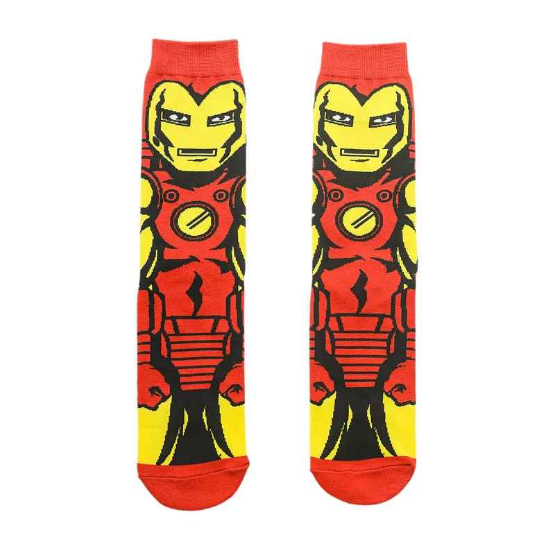 Marvel Superhero Socks | Spider-Man, Iron Man, Captain America Crew & Mid-Calf Merch | Geekzillaa